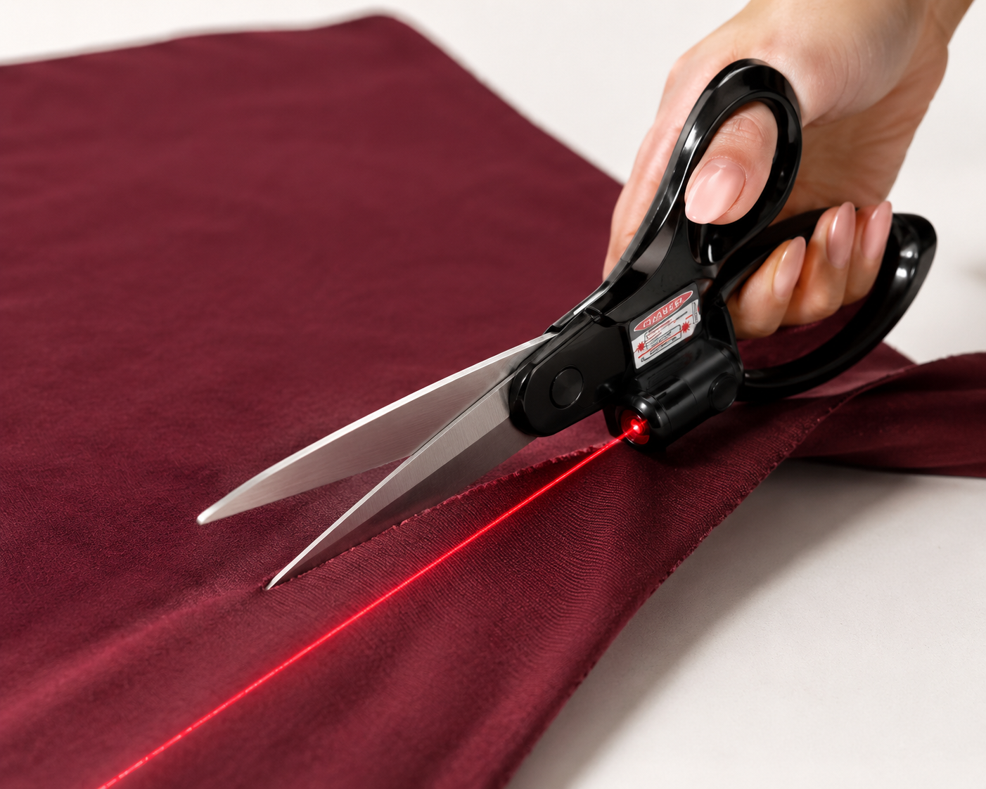 LaserCut Pro™ – Precision Laser Guide Scissors