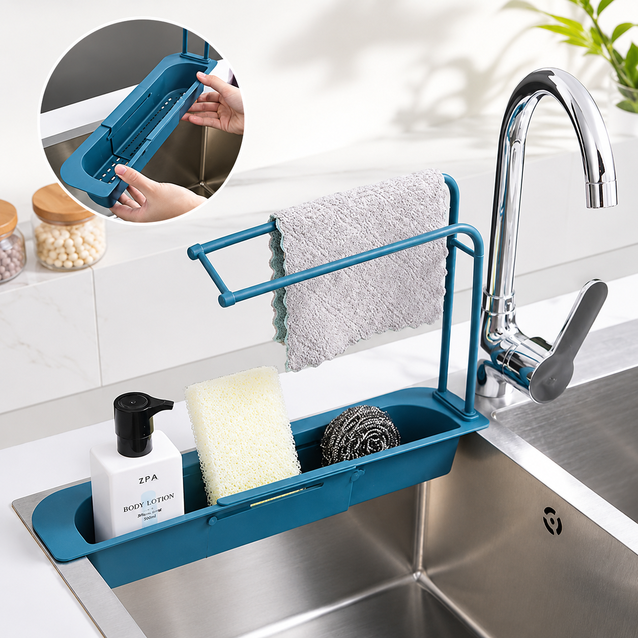 Kitchen Sink Sponge Holder