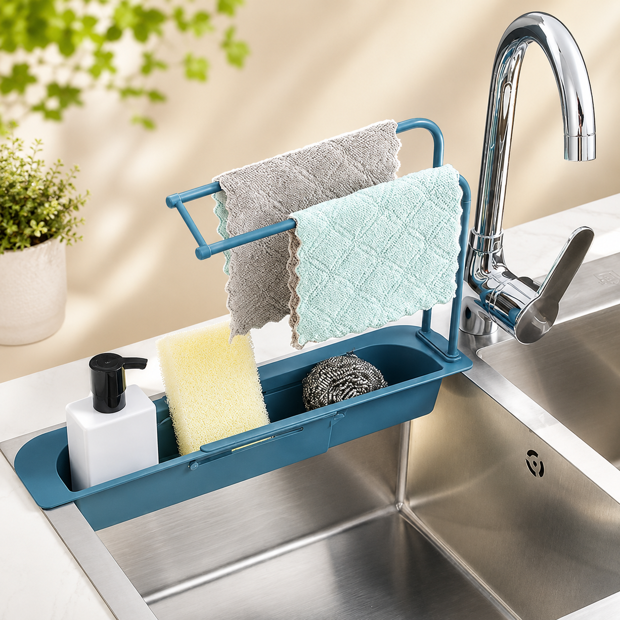 Kitchen Sink Sponge Holder