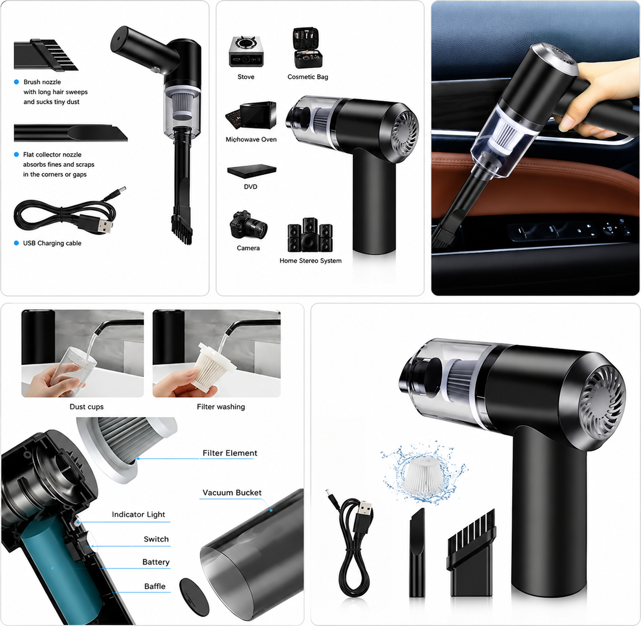 Portable vaccum Cleaner